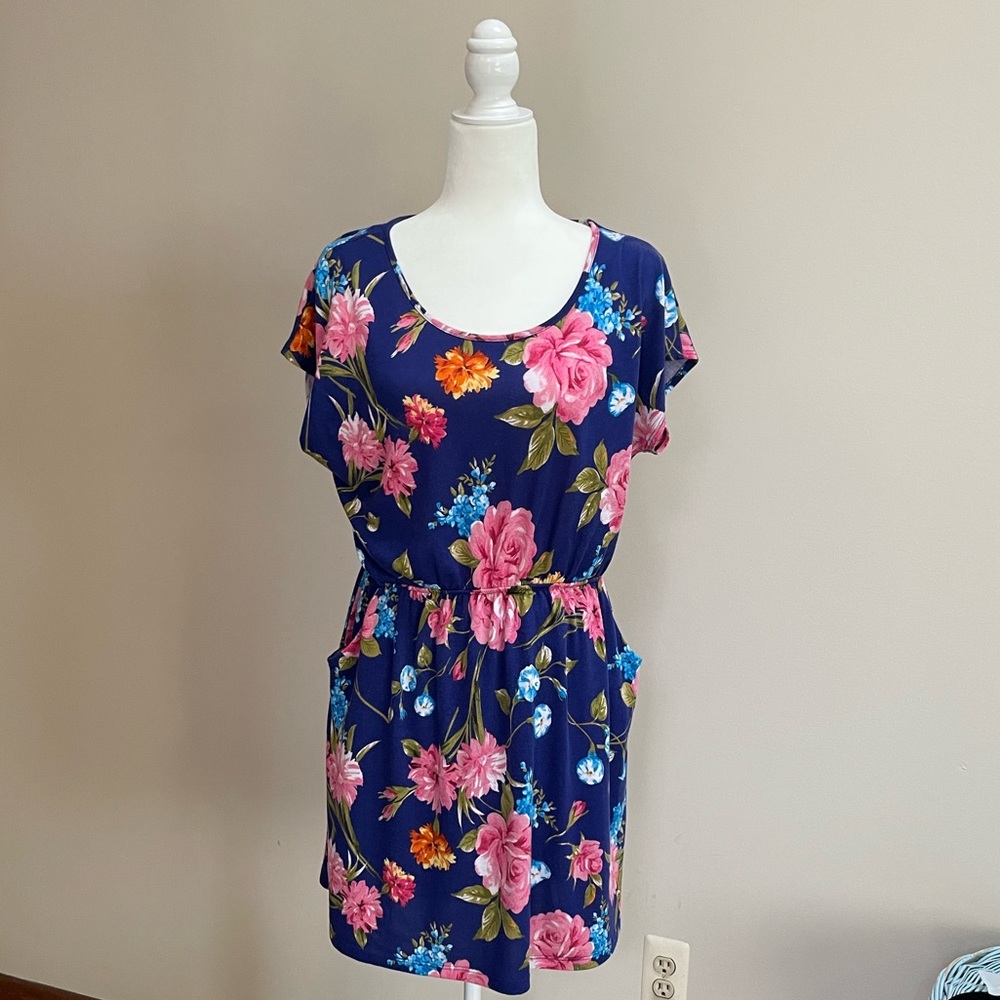 ModCloth Floral Mini Dress with Pockets!